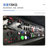 汽车美容工具挂板墙五金洞洞板洗车喷壶抛光机仓储设备仓储货架悬