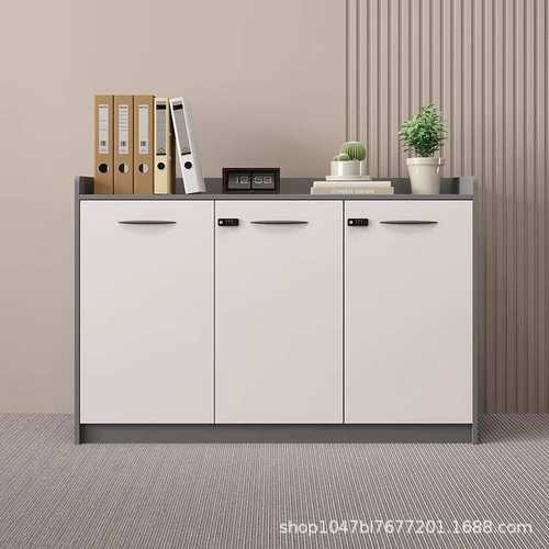 文件柜矮柜办公室茶水柜储物柜打印机置物柜木质资料柜落地柜带锁