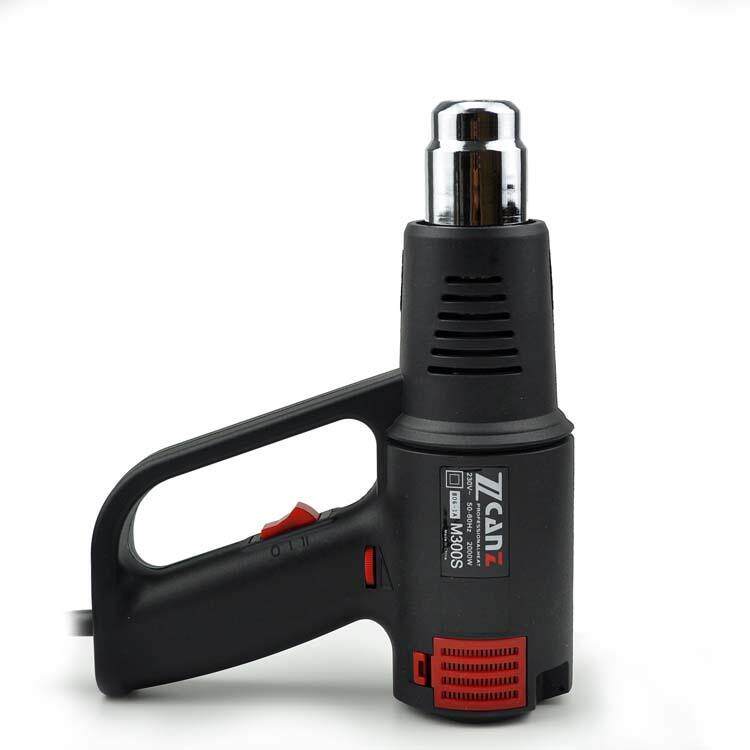 卓能M300S工业级热风枪2000W可调温热风筒吹风枪热缩管焊枪