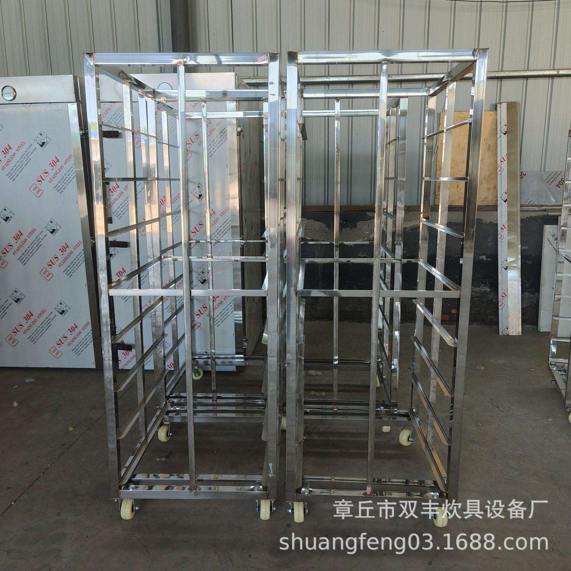 湖北省馒头房不锈钢加厚蒸车馒头架子加厚不锈钢蒸车价格