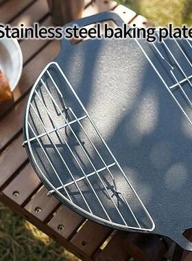 Outdoor Barbecue Net Steam Rack Stainless Steel Camping Barb