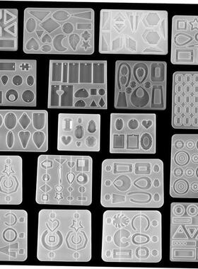 Earring Pendants Resin Molds Silicone Mold for DIY UV Epoxy