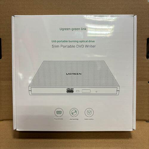 Greenlink外接Usb2.0便携式刻录光驱Cd/Dvd刻录机- cm138 -40576