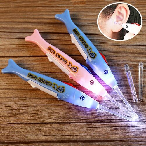 C31 New Cartoon Marlin Light-up Ear Pick, Multi-functional E
