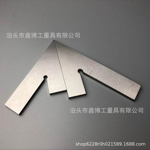 不锈钢60度角尺150x100木工角度尺200x130平口角尺INOX60°角尺
