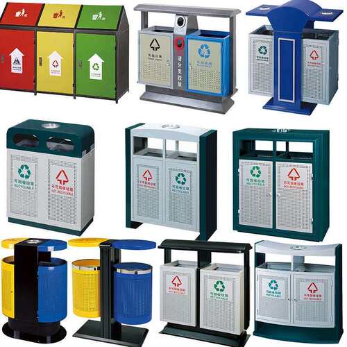 户外垃圾桶环卫垃圾桶分类双桶垃圾箱l环保钢木垃圾筒生产厂家