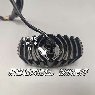 60v通用 LED射灯激光炮货车雾灯越野车中网透镜聚光铺路大视野12