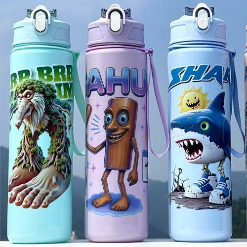 Shan Hai Jing wholesale new single-drink straw sports portab