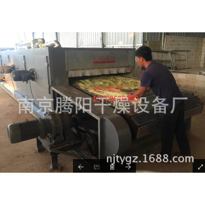 南京厂家导热油恒温加热剑麻烘干机农副产品网带烘箱食品厂用节能