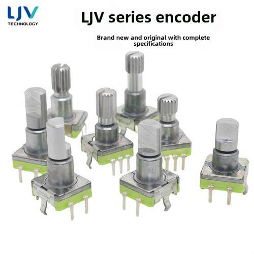 原装LJV 导航音量电位器旋钮车载DVD收音机音量开关360度旋转带按
