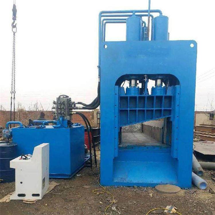 冶厂铁皮钢剪机重炼型钢管板500切断切机液压工字钢剪断机