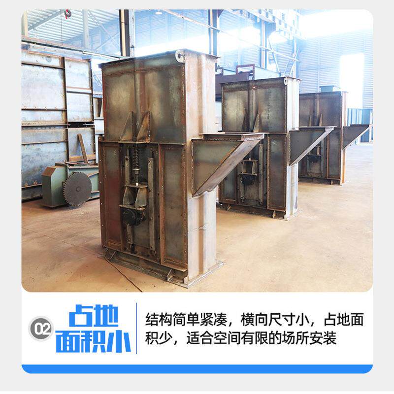 出售水泥沙子垂直上料提升机 物料粮食自动升降输送机 斗式提升机