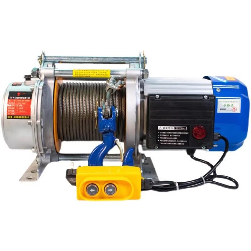 220V提升机电动葫芦卷扬机提升机建筑吊机电动起重机升降机吊运机