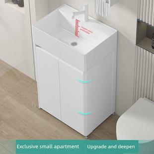 卫生间蜂窝铝浴室柜小户型加深洗手盆阳台落地式超深洗漱台组合