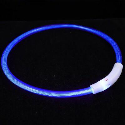 Glowing Pet Collar Night Luminous Dog Collar Flashing LED
