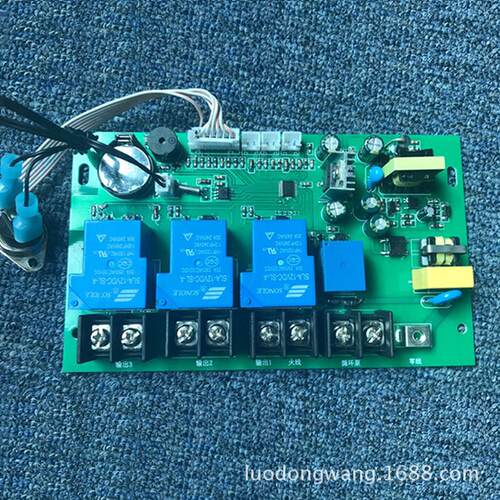 电锅炉电采暖炉控制板温控器大功率触摸智能温度仪表控制器15KW