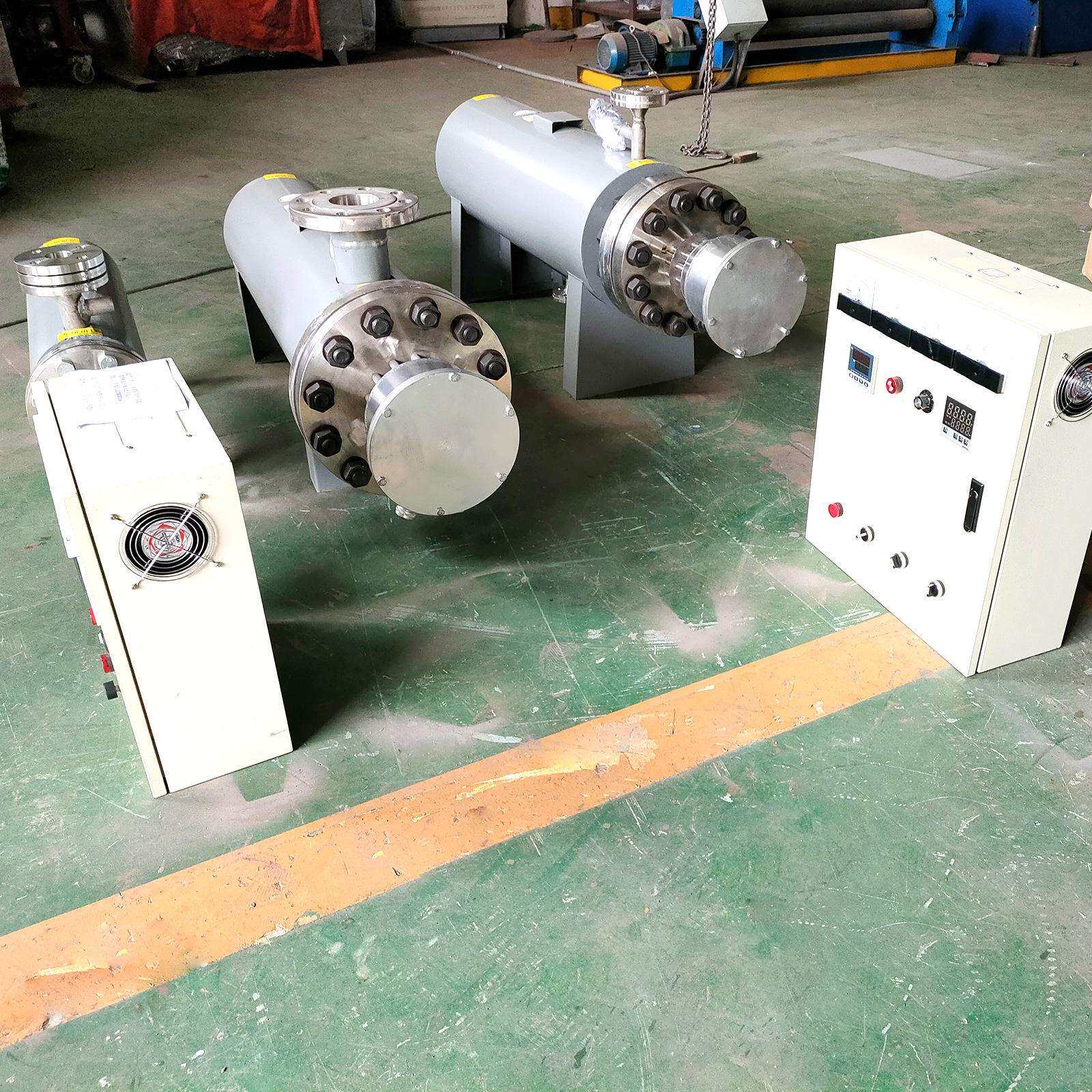 锟达工业硝盐防爆电加热器熔盐防爆加热器硝盐管道流体加热器