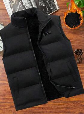 O 53712 Men's Cotton Vest 士羽绒棉马甲跨境速卖通