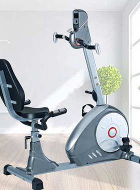 卧式健身车家用动感单车老年人锻炼器材脚踏车室内运动Recumbent