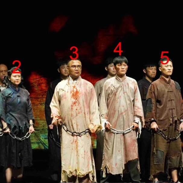 话剧雨花台舞台演出服旧时期革命题材抗战农民服革命党地下党血衣