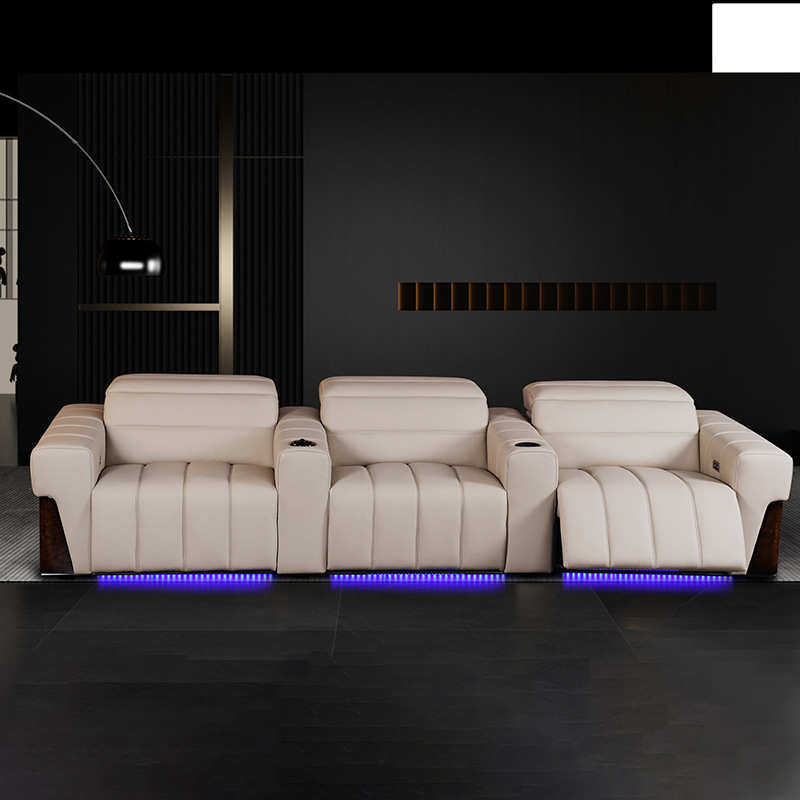 展翼家具2024新款别墅家庭影院沙发电动影音室私人影视厅观影座椅