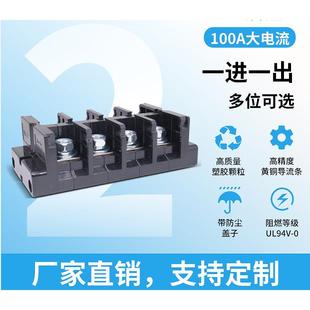 100A面板式 接线端子连接器FTB100