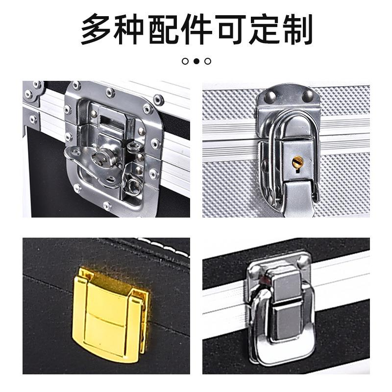 手提收纳箱铝合金箱航空箱仪器箱拉杆箱运输箱展会箱器材箱线材箱图片