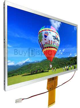 10.1寸TFT LCD彩色液晶显示屏/1024x600点阵彩屏模块/可配触摸屏