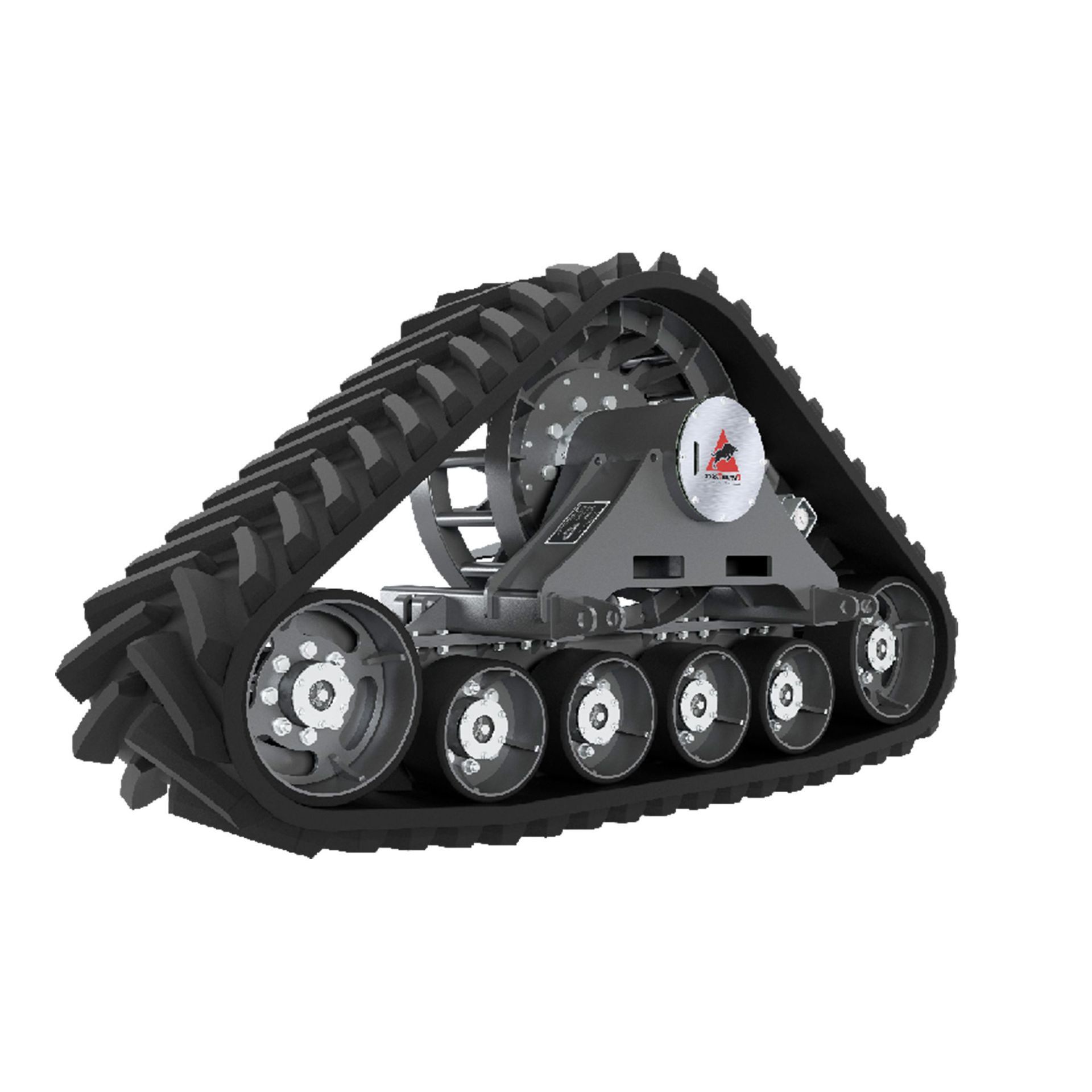 迪尔/凯斯/克拉斯/雷沃 大功率农机橡胶半履带,半链轨底盘系统