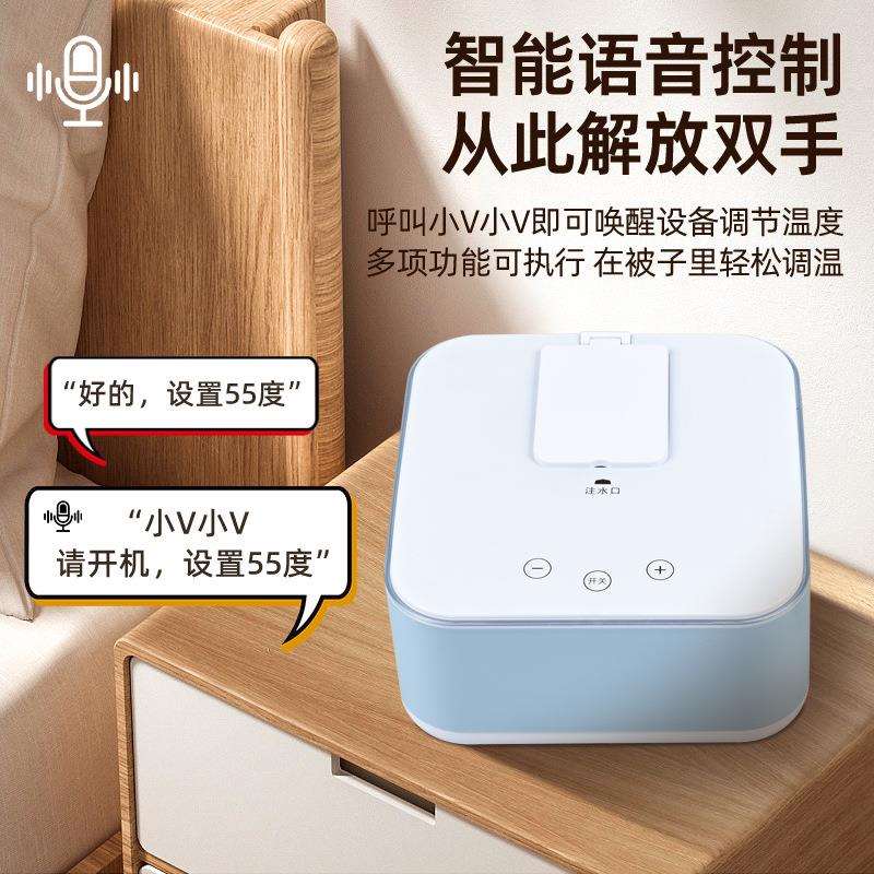 水暖毯电热毯床垫电热水循环水疗单双人电褥子恒温智能语音水暖炕