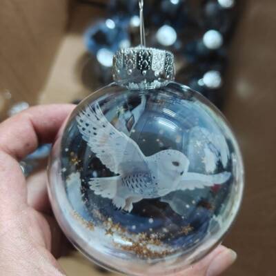 独立站新Sports Globe Christmas Ornaments运动地球仪圣诞装饰品