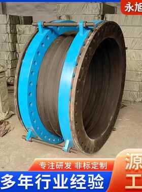 单橡胶软球软接头不锈钢DN50-200耐酸碱弹性橡胶接头减风机震橡胶