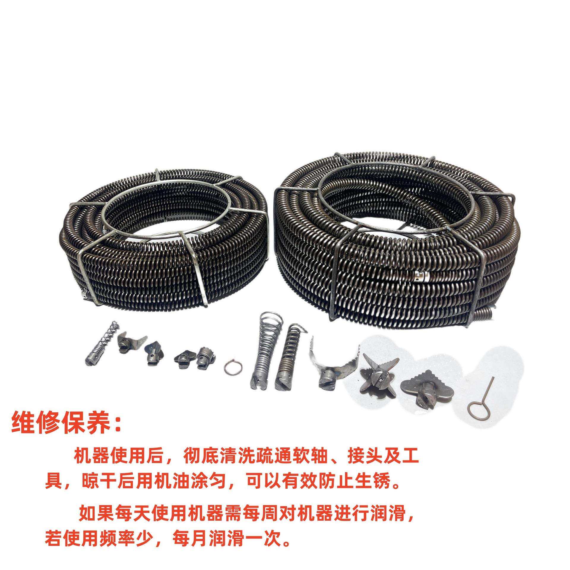 160型管道疏通机家用物业学校疏通下水道 厕所管道疏通机铜线电机