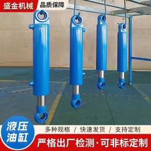 现货重型冶金液压缸双向柱塞伸缩式液压系统升降机用工程液压油缸