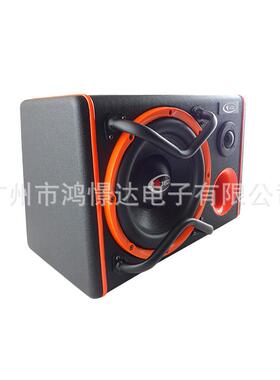 汽车音响少爷仔VX-710-1200WT 10寸有源低音柜带线控带功放10.5kg