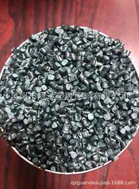 湖南宁乡出售红色PE再生料颗粒低压再生造粒料注塑HDPE中空桶料