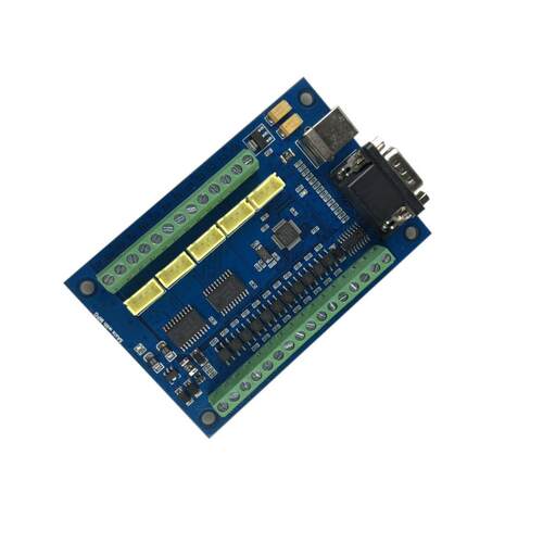 雕刻机 cnc 运动控制卡 5轴接口板MACH3接口板 USB接口板手轮