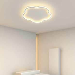 温馨卧室灯吸顶灯主卧灯儿童房女孩公主房简约现代创意led花朵灯