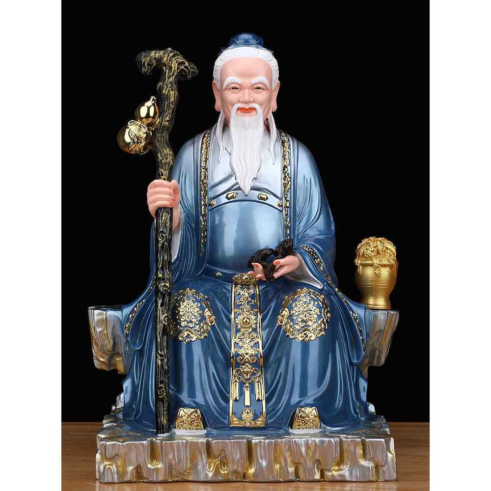 高档药爷王萨神像孙思邈医圣菩神医华佗像体真身药店供像奉树脂佛