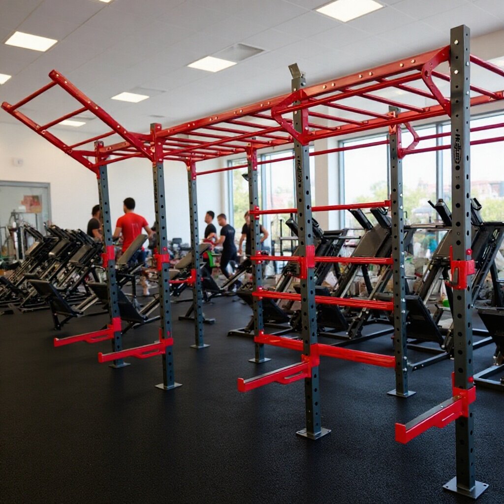 crossfit训练架商用健身器械体能深蹲架健身房cf综合深蹲架商用