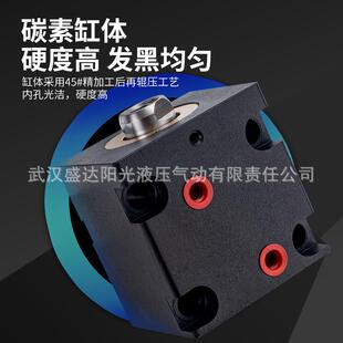 薄型液压缸CX 卧式 SD25内牙外牙JOB方形夹具小型油缸 LA25立式