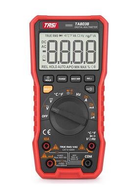 TASI特安斯多功能万用表真有效值测量自动/手动量程TA803系列
