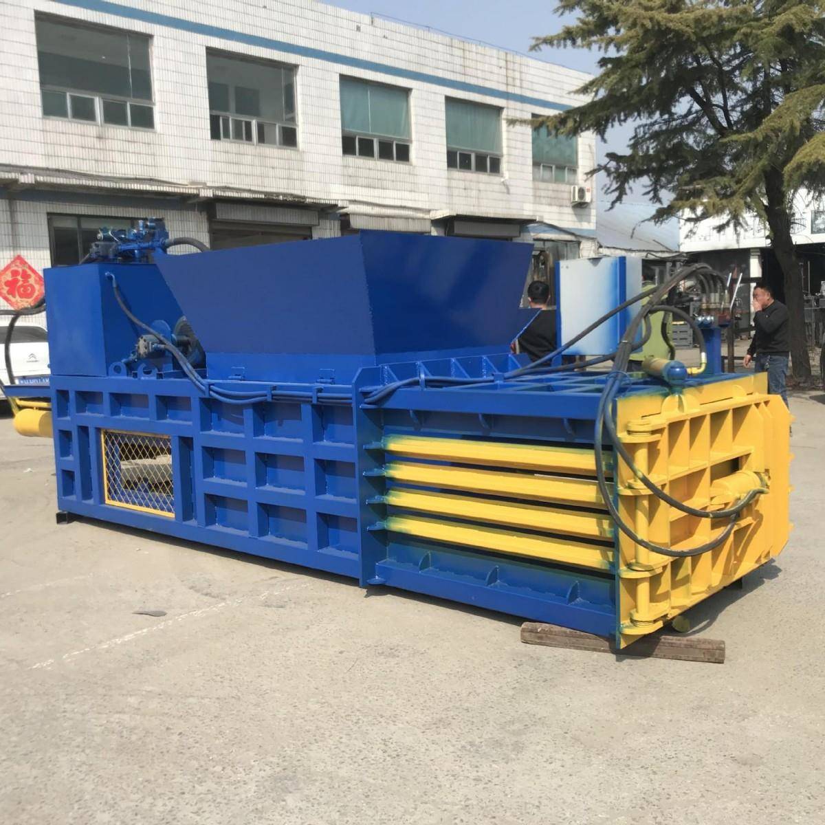 易拉饮料打包机定制液压打大型卧式液压打包机废纸打包机