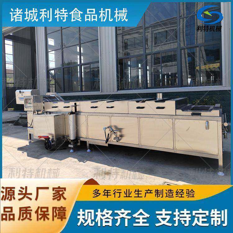 特商用全自动鸡肉鸡烫爪漂清洗杀JUR利青机不锈爪钢带式鸭预煮漂