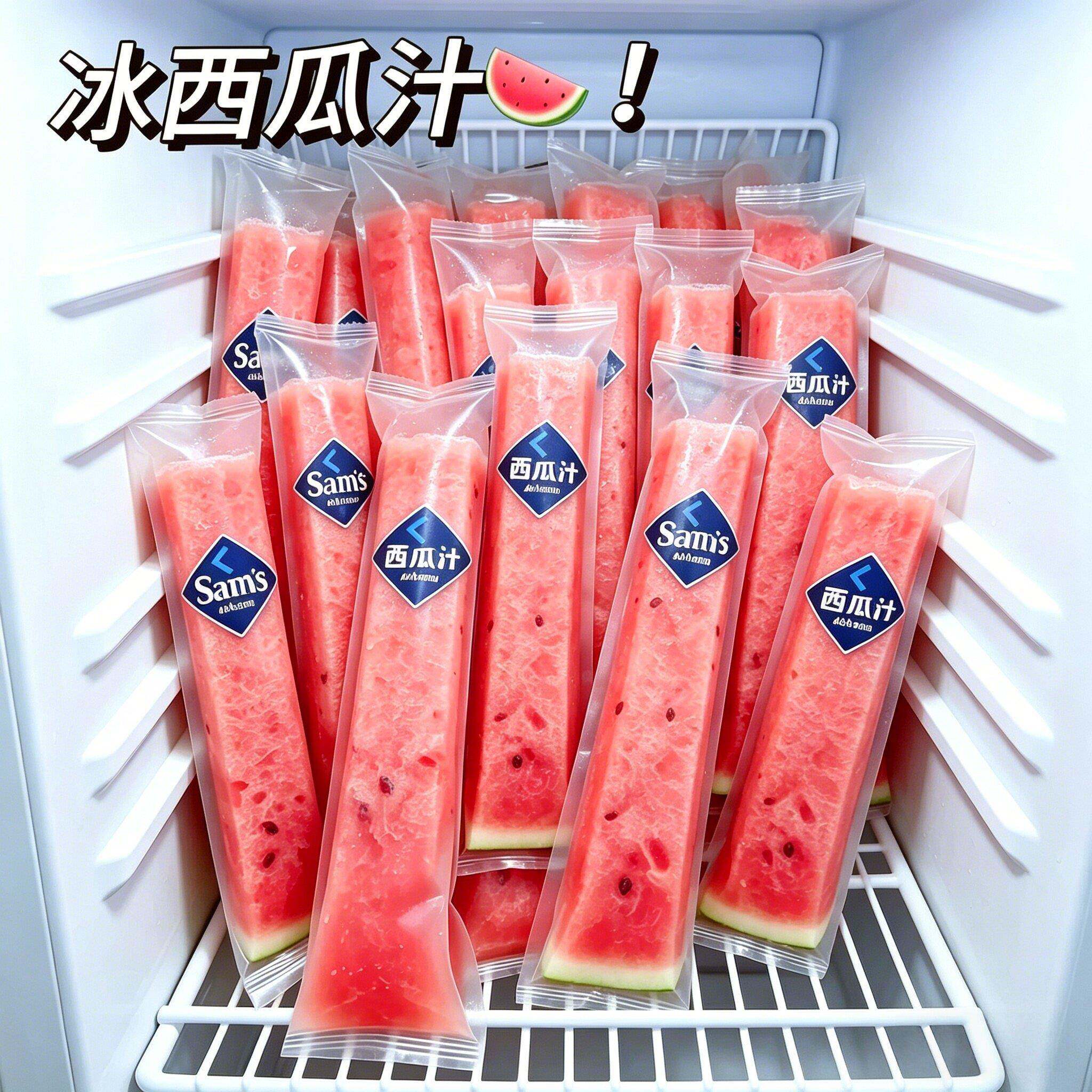 一次性制冰袋夏日解暑神器棒棒冰袋透明自封袋食品专用家用碎冰棒