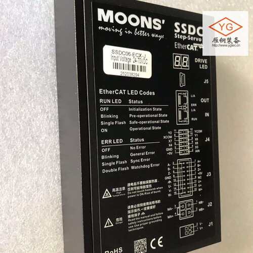鸣志MOONS SSDC系列 多种控制模式驱动器 SSDC06-ECX-J