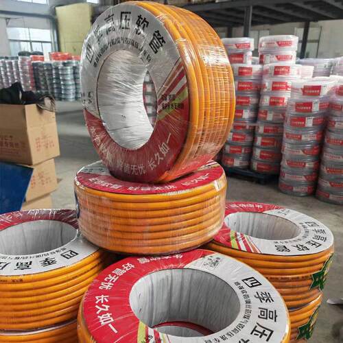 厂家三胶一线高压抗菌软管名气款东北地区可用耐寒管四季蛇皮管