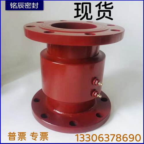 消防水鹤加水用红色摆动式旋转接头360度万向回转接头3寸4寸dn100