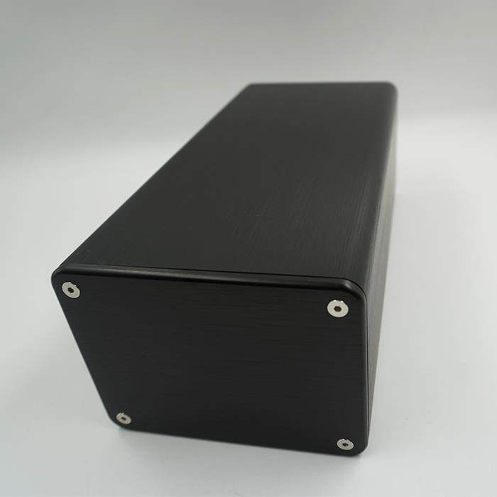 260全铝合金 铝挤型材料 黑色 电源滤波器 DIY牛罩 功放音响外壳
