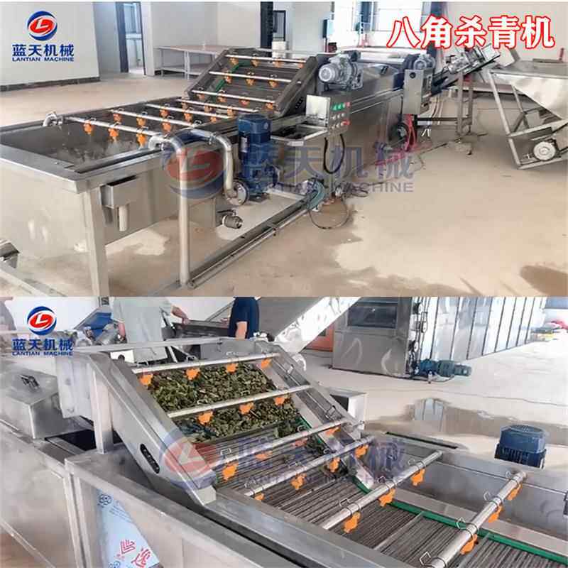 网带红大角烘干八JJP机 大型八角杀青烘干产生线 红八角茴香烘干